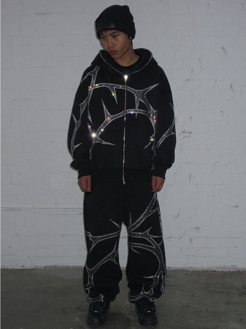 Named Collective Thorn Rhinestone Hoodie
